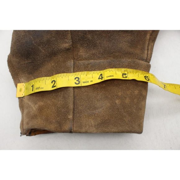 Rag & Bone Boots Newbury Women's 40 / 10 Bootie Distressed Brown Suede Heel - Picture 9 of 10